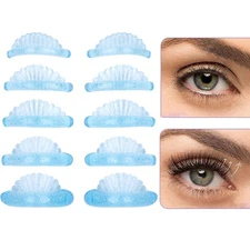 5 pairs Lash Lift Rods Eyelash Perming Curler Set Lift Pads for Curl Eyelash 