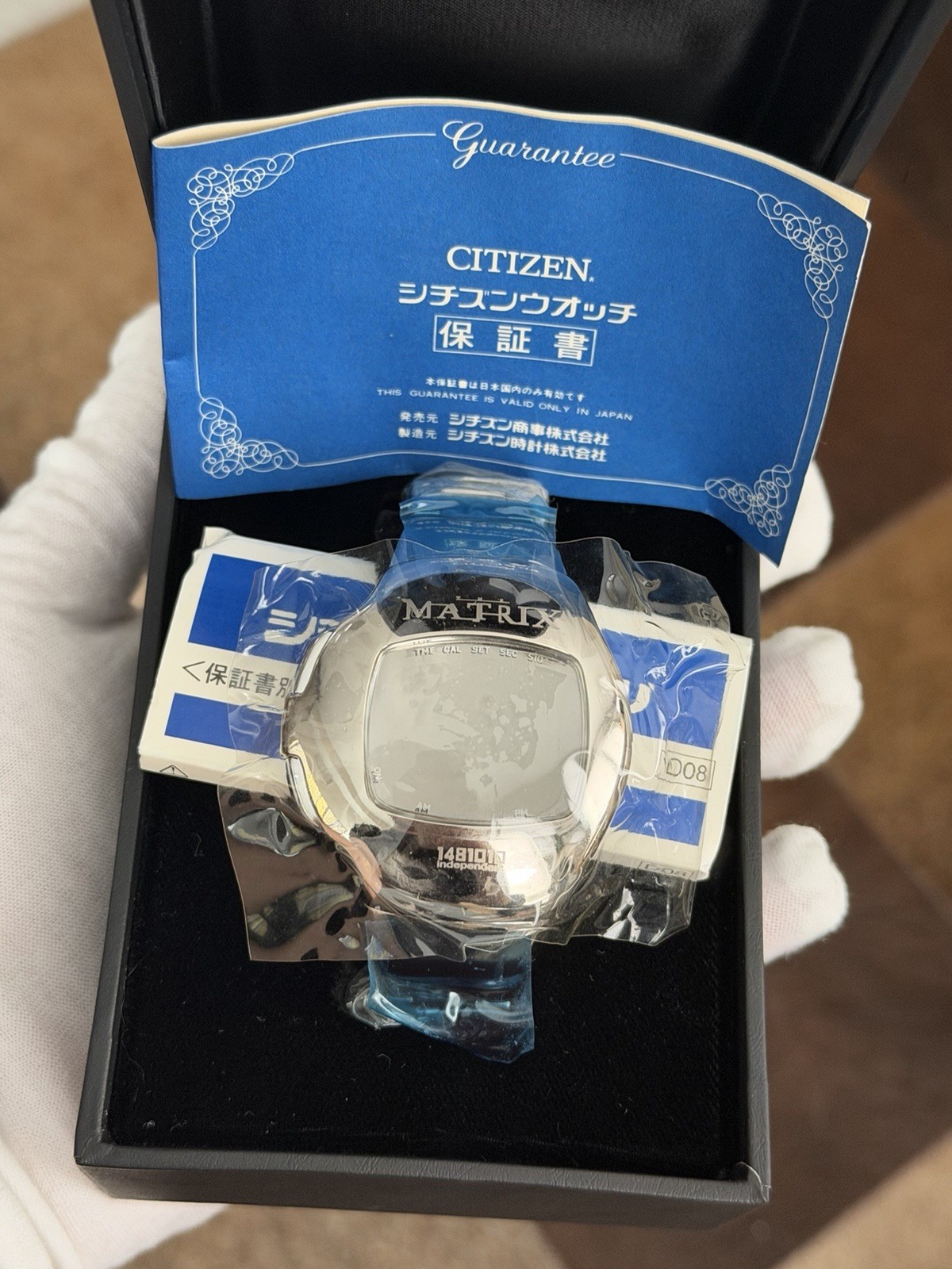 NOS Rare Citizen Independent MATRIX 1481010 Men’s Digital LED Watch JDM 1990s