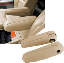 2pcs Beige Leather Seat Armrest Cover Lexus Rx300 Rx330 Rx350 20032009 Zipper