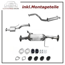 Auspuffanlage mit DPF Mitsubishi Pajero IV 3.2 Di-D 5-türer Mitteltopf + Endtopf