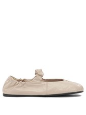 Miu Miu Ruches Classic Ballet Flats IT 37 Women