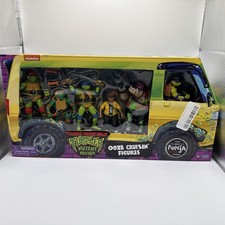TMNT Teenage Mutant Ninja Turtles Mutant Mayhem Ooze Cruisin' Figures Set Of 6