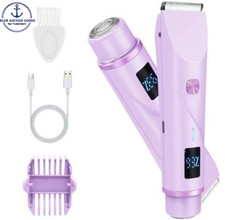 Bikini Trimmer for Women, Dermave Bikini Shaver, Dual Head Shaver P... Fast Ship