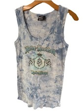 Harley-Davidson Women’s Tank Top XL Tie Dye Rebellious Crest Made in USA
