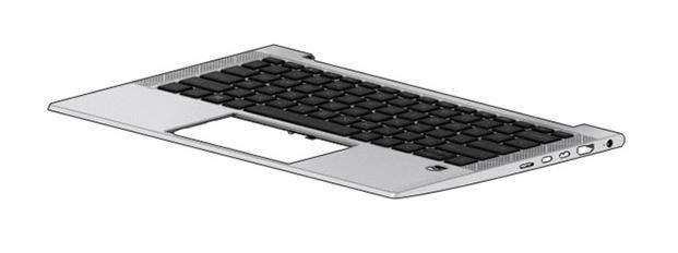 HP M36415-031 SPS-TOP COVER W/KB UK