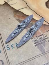 Axis and Allies Painted Pieces - ONE 3D Revenge Clas Battleship United Kingdom