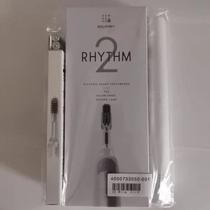 Soladey Rhythm 2 Electric Toothbrush (Ice Blue) + Replacement Brush + Case Set