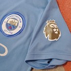 Manchester City Jersey Blue Youth Large Schwigen 24 Primier League Etihad Air — photo 7
