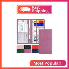 Valardoh Premium Car Registration and Insurance Card Holder, Car Document Holder