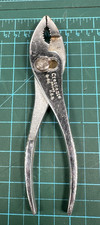 VTG Crescent Brand Slip Joint Pliers 8 In Steel Adjustable G-26 Knurled USA Tool
