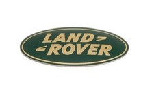 Land Rover Green Gold Oval Emblem Replacement Badge 85 X 42mm Range