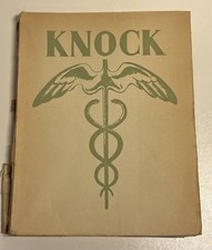 Livre Ancien , KNOCK Le Triomphe De La Médecine , 1940 , Numéroté 