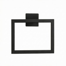 wandmontiertHandtuchring Eckig Handtuchhalter-Haltevorrichtung Modern