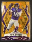 2025 Panini Phoenix Football Gold Justin Jefferson #135