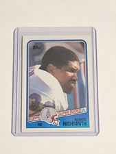 1988 Topps #105 Alonzo Highsmith Rookie Card RC Rookie Oilers Football  ☆. rookie card picture