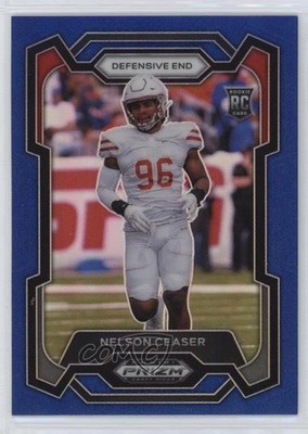 2024 Panini Prizm Draft Picks Blue 127/199 Nelson Ceaser #156 Rookie RC 3hd