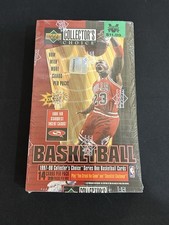 1997-98 Upper Deck Collectors Choice Series 1 Factory Sealed Box 20 Packs Jordan