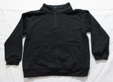 Carter's Boys' Daydream Fleece Quarter-Zip Sweatshirt JT8 Black Size 5T NWT