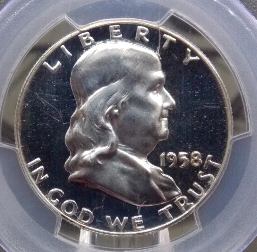 PR 66 Graded 1958 Franklin Half Dollars (1948-1963) for sale | eBay