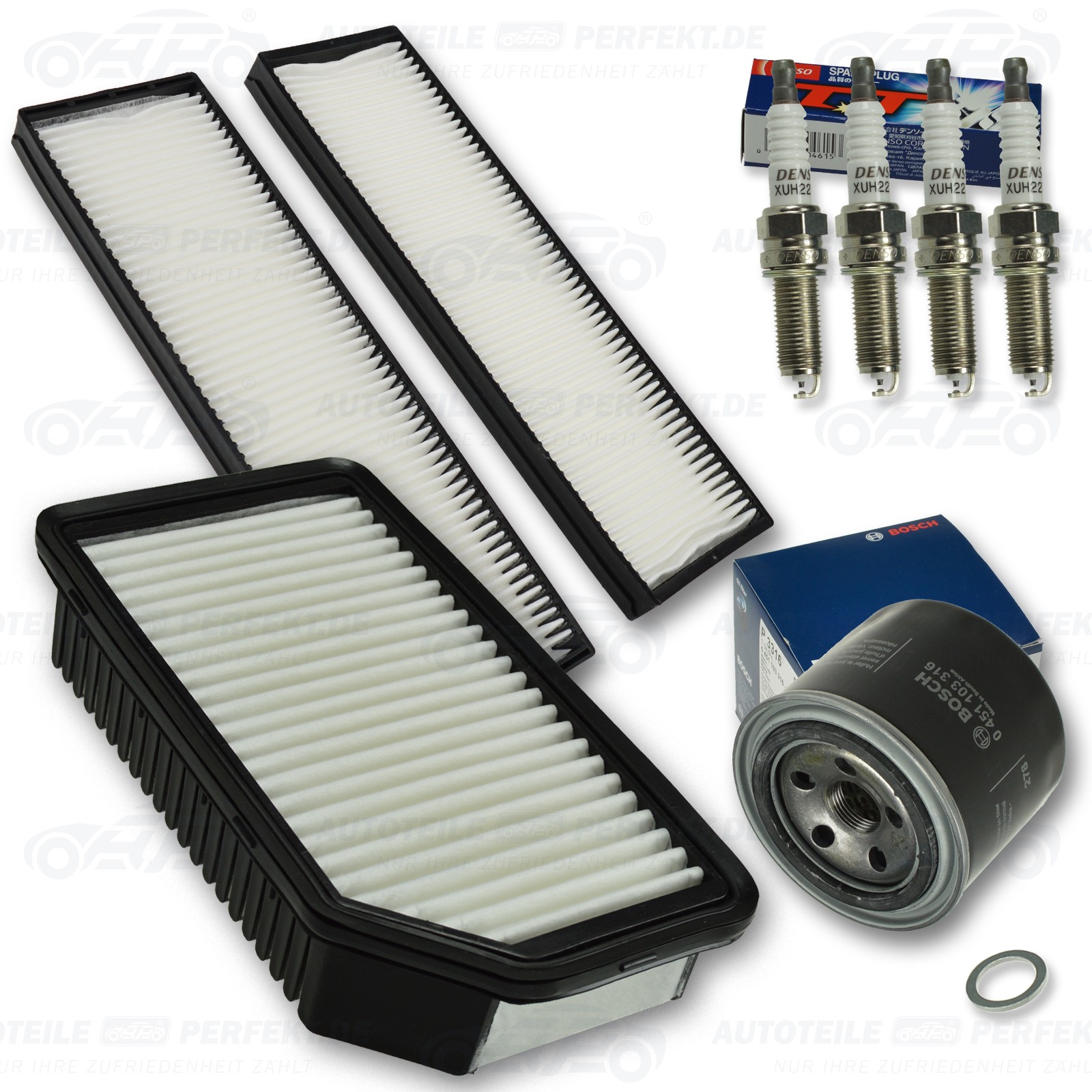 Filtersatz Wartungskit Inspektion M (P) Hyundai I20 1,4 1,6 2008-2010 -INDIEN-image