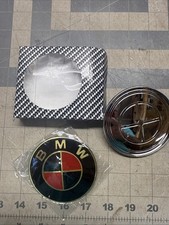 Custom Bmw Emblem 74mm 3 Black Red And Gold Custom Bmw Emblem 74mm 3 Black Red And Gold