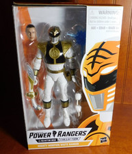 Hasbro Power Rangers Lightning Collection Mighty Morphin White Ranger 6  - NIB