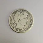 1910-S Barber Half Dollar Circulated/Ungraded Free Shipping