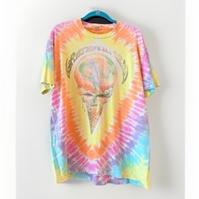 Grateful Dead Chicago SS - XL  July 21 22 23rd 1990 Original Dye GDP Shirt