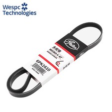 Genuine Gates 6PK1610 Serpentine Belt For Aud...