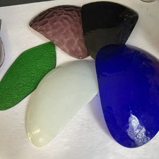 Stained Glass Piece Replacement Piece lot of 5