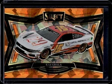 2025 Select NASCAR Racing Pit Road Tier #200 Kaz Grala Orange Ice Prizm