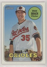 2018 Topps Heritage Magenta Back /10 Brad Brach #371 1b3