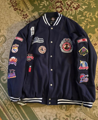 BigBoy Gear Negro Leagues Baseball Museum Jacket 4XL Blue Officially Licensed