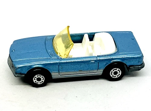 Matchbox Lesney Superfast 6 Mercedes 350SL Tourer in blue, 5 arch wheels, mint!