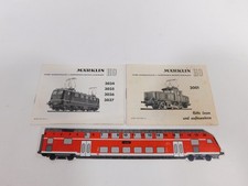 Märklin H0 2x Mode D 'em Ploi Description pour Lok 3001 3034/3035/3036/3037 #