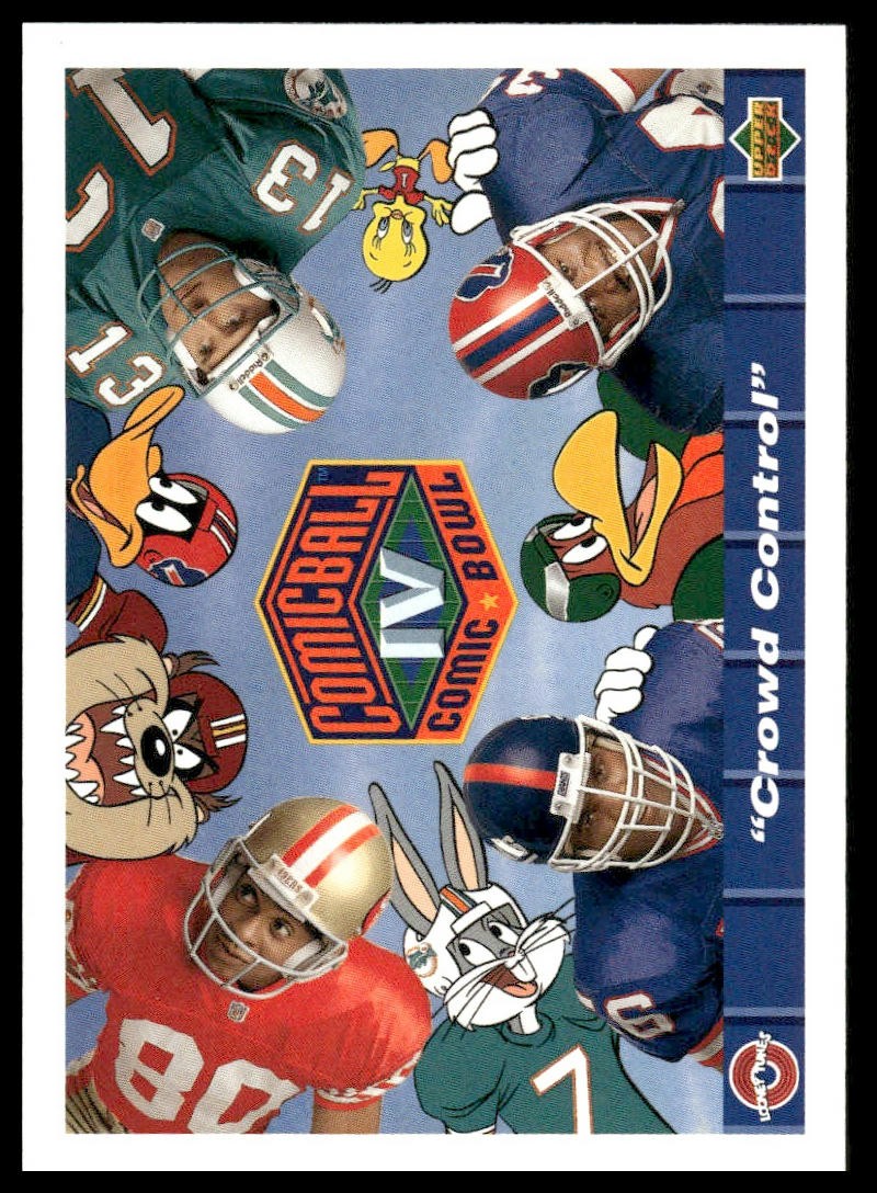 1992 Upper Deck Comic Ball IV #100 Crowd Control