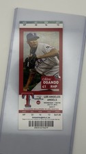 2013 TEXAS RANGERS LOS ANGELES ANGELS Ticket 7/31/13 Hamilton Cruz Beltre HR