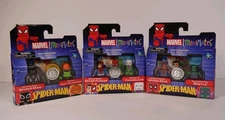 MINIMATES Marvel Spider-Man Wave 25 Lot CHAMELEON BEETLE JACK O LANTERN NIB LOT