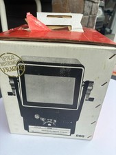 Vintage Vernon Model 808 Dual 8mm Movie Film Editor Viewer with Original Box