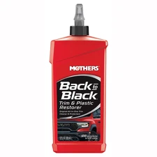 Back-To-Black Trim & Plastic Restorer, 12 Oz. — Removes Oxidation, Dirt & Wax Re