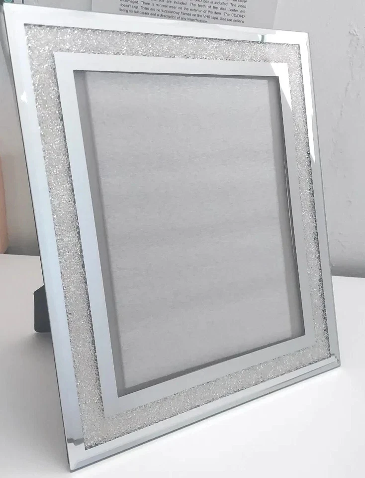 3 件套画廊套装 Nanette Lepore 镜面银色水钻相框 — 第 2/4 张图片