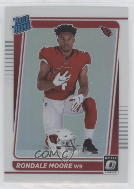 2021 Panini Donruss Optic Rated Rookie Holo Prizm Variation Rondale Moore 11dc