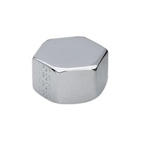 "Viega Kappe 1761 3/8\" Rp, Messing, Verchromt"