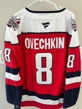 Alex Ovechkin Washington Capitals Fanatics Authentic Pro jersey, size 52