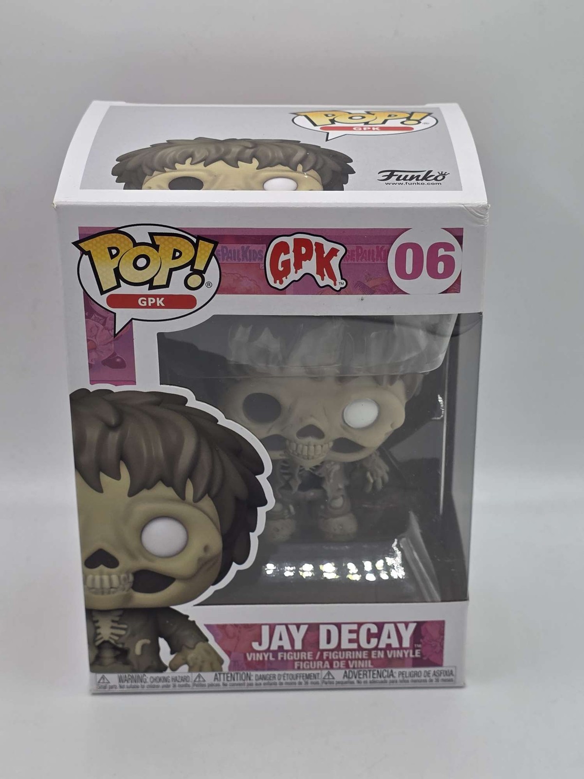Caja Ligeramente Dañada | Jay Decay | Garbage Pail Kids | Funko Pop Gk #06