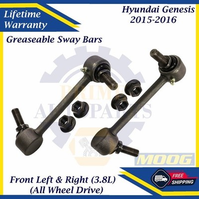 MOOG OEM Front Sway Bar Links For 2015-2016 Hyundai Genesis 3.8L Lifetime W.
