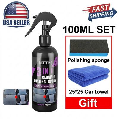 Car Ceramic Nano Coating Liquid Coatin Nano Crystal Hydrophobic Layer Polishing