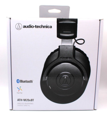 Audio-Technica ATH-M20xBT Wireless Closed-Back Professional Monitor Over-Ear