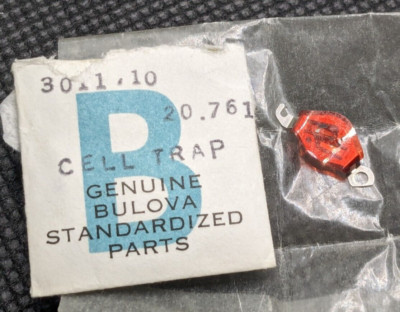 NOS Genuine Bulova Accutron Quartz 3011.10 Watch Cell Strap Part 20.761