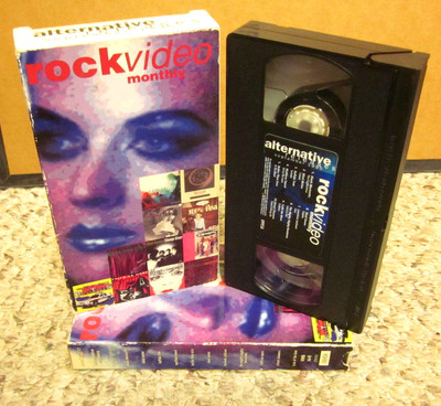 BUFFALO TOM Luscious Jackson FAITH NO MORE Shed Seven videos VHS Blind Melon BTE